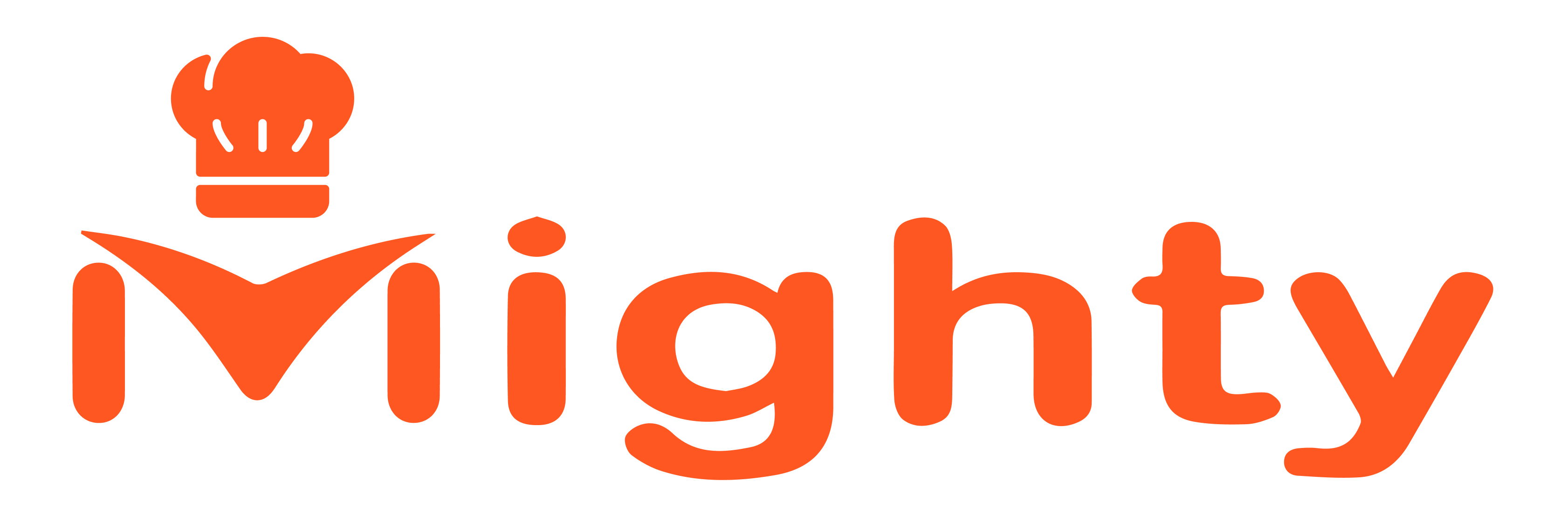 Mighty Restaurant Logo